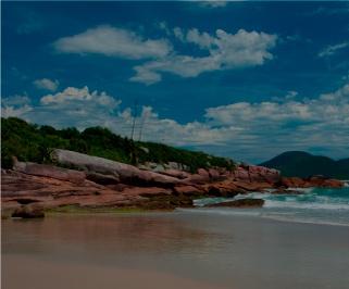 ônibus saindo da Rodoviária de Pelotas para Florianópolis